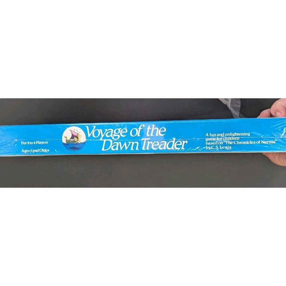 1983 Voyage Of The Dawn Treader Board Game Chronicles of Narnia RARE NEW - READ!